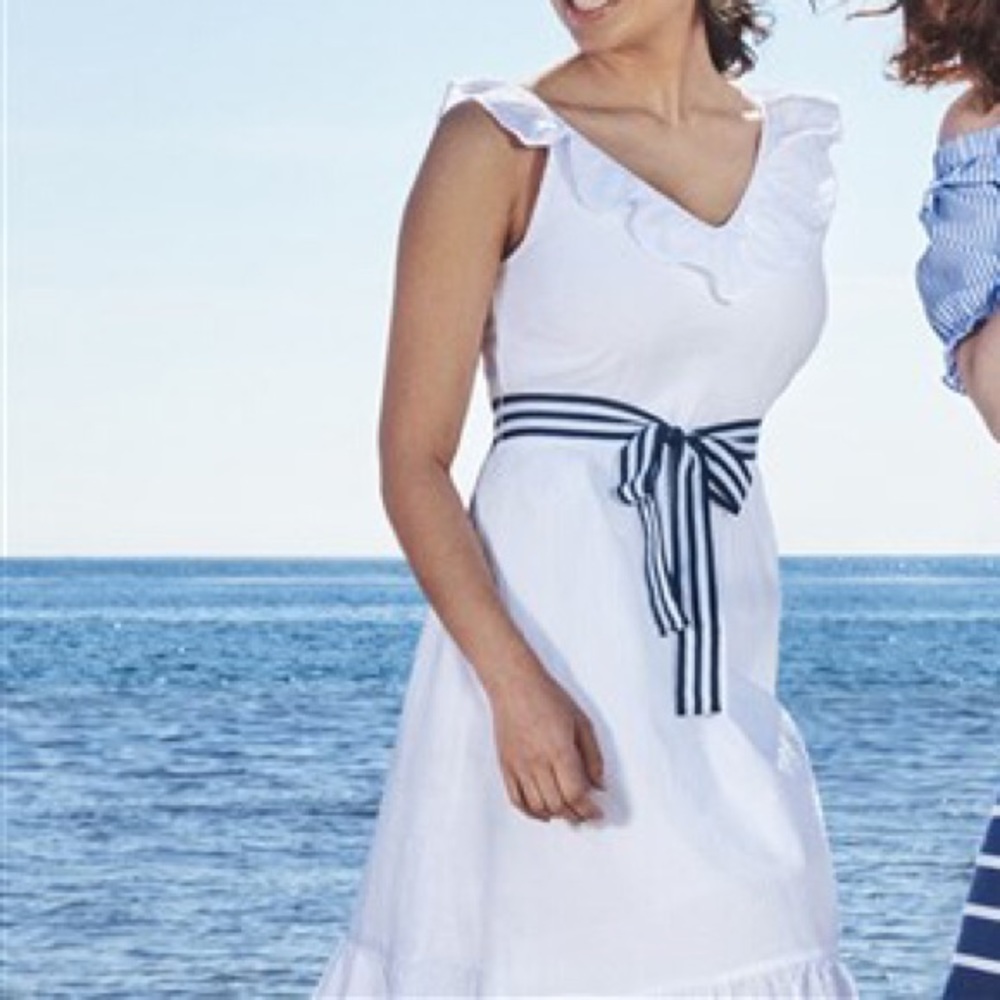 Vineyard Vines for Target White Dress Sz S